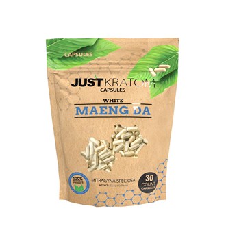 Just Kratom 30 CT White Maeng Da